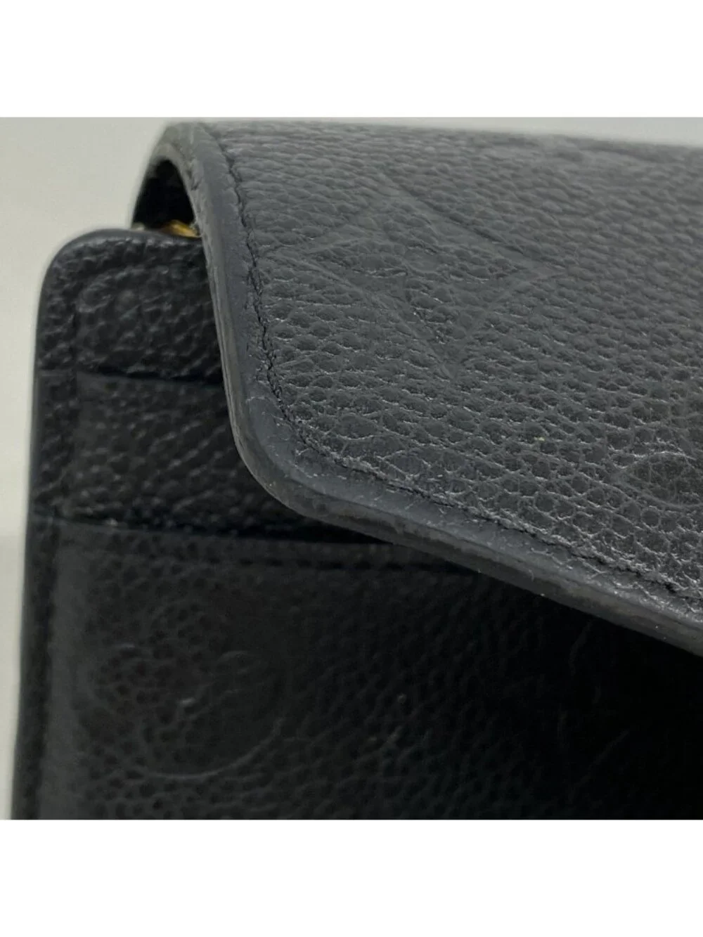 Louis Vuitton Wallet Monogram Empreinte Portefeuille Metis Noir